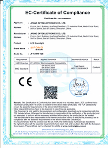 吉豐CE證書JF-TXWW-12B